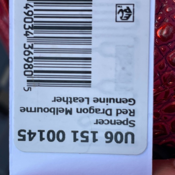 Brahmin Red dragon spencer Melbourne travel satchel bag - Picture 6 of 12